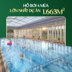 Hồ bơi bốn mùa 3-in-1 duy nhất giữa lòng Vinhomes Golden City