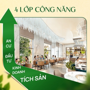 Một tài sản - 4 lớp công năng - 5 tầng lợi nhuận