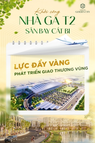 Khởi công nhà ga T2 - Sân bay quốc tế Cát Bi: Lực đẩy vàng phát triển giao thương vùng