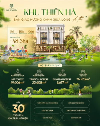 Khu Thiên Hà - Bản giao hưởng xanh giữa lòng đô thị