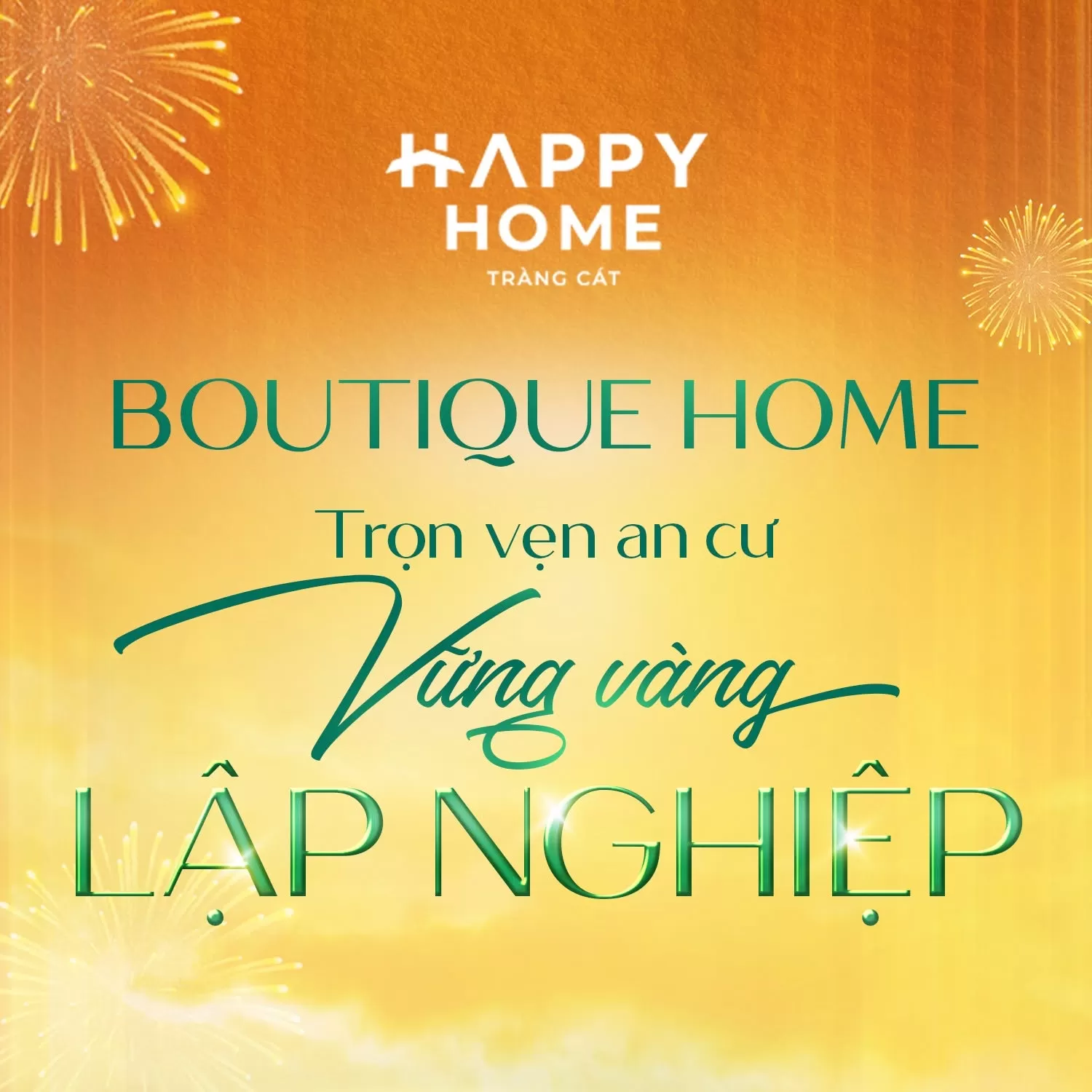 Boutique Home - Trọn vẹn an cư, vững vàng lạc nghiệp