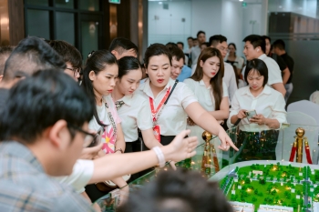 Những khoảng khắc đầy cảm hứng tại Sự kiện Khai trương Văn phòng bán hàng Happy Home Tràng Cát