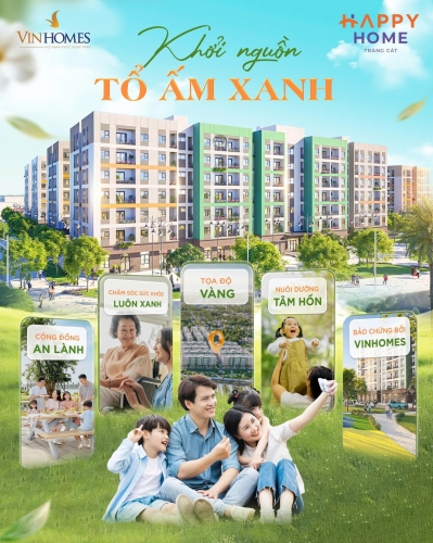 5 lý do không thể bỏ lỡ cơ hội an cư tại căn hộ The Nest - Happy Home Tràng Cát