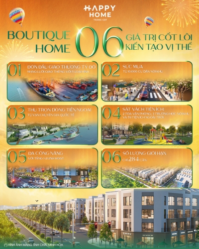6 giá trị cốt lõi kiến tạo vị thế Boutique Home