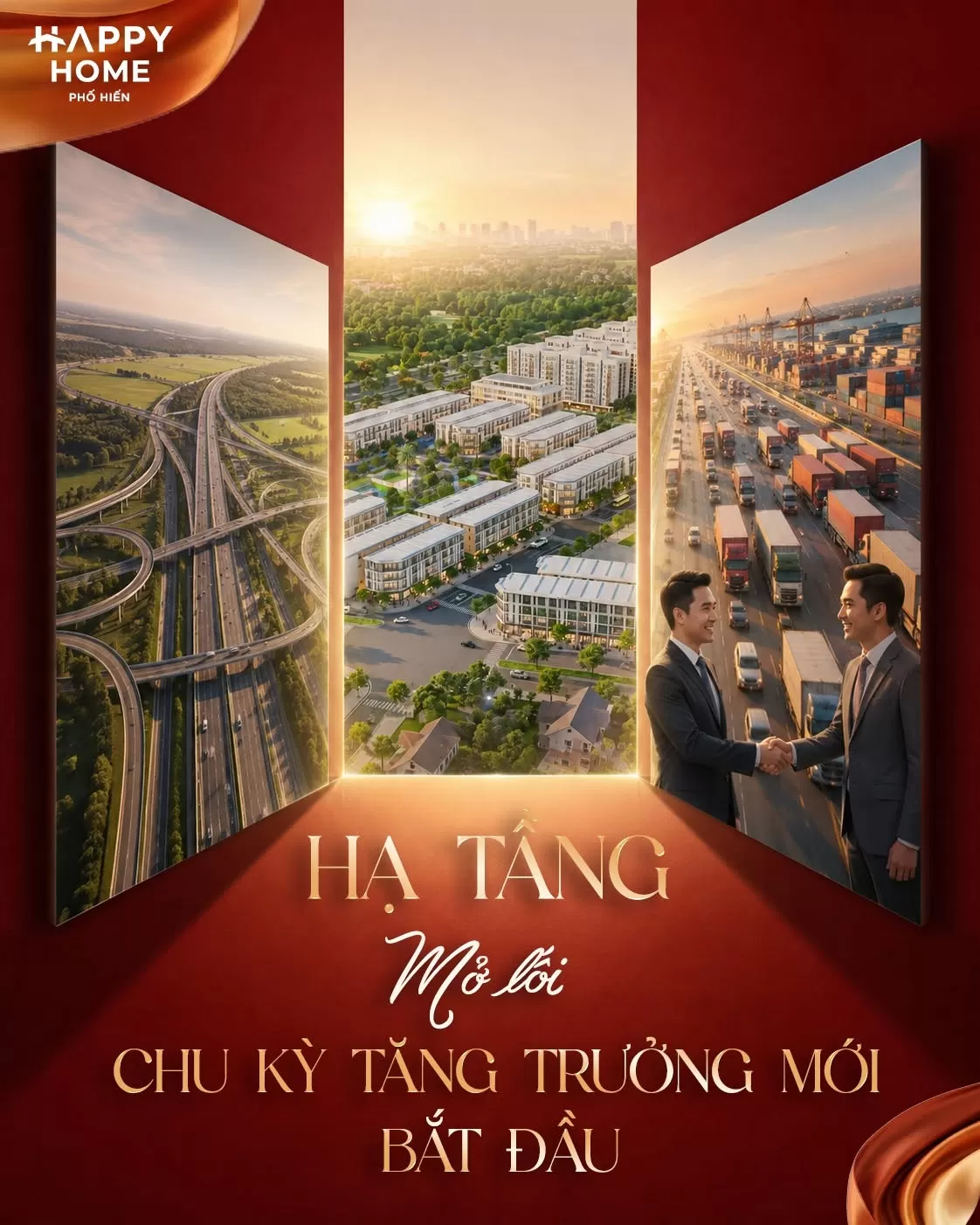 Khi hạ tầng mở lối - Chu kỳ tăng trưởng mới bắt đầu
