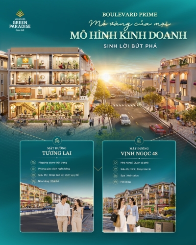 Boulevard Prime - Tọa độ vàng cho 1001 loại hình kinh doanh