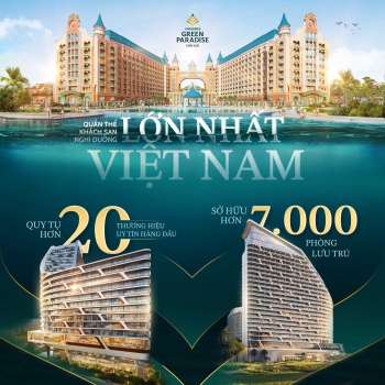Siêu tổ hợp khách sạn nghỉ dưỡng lớn nhất Việt Nam - Ngay trong lòng Vinhomes Green Paradise Cần Giờ