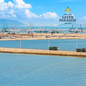 Cập nhật tiến độ xây dựng Vinhomes Green Paradise Cần Giờ đến hết Tháng 01.2026
