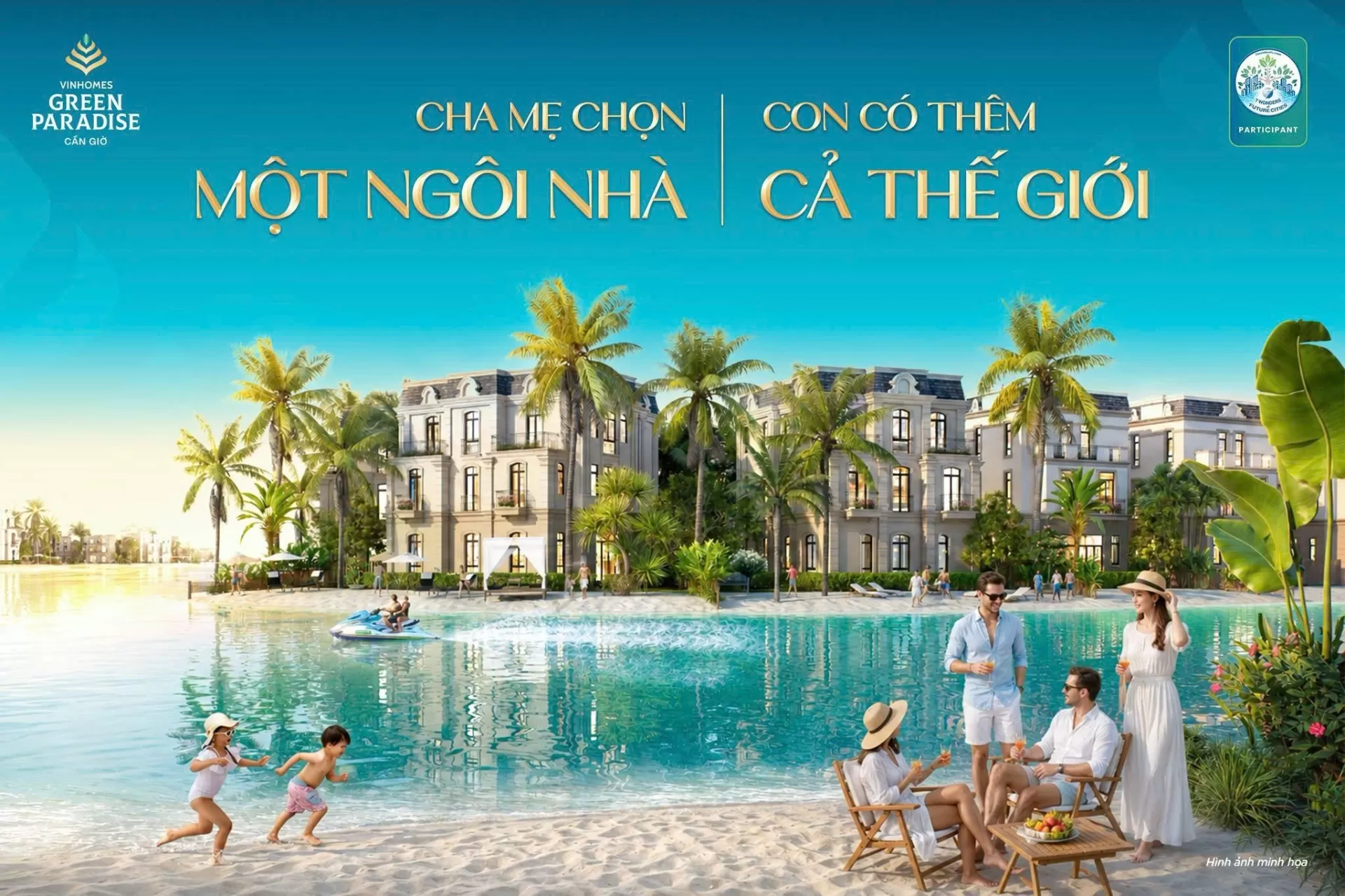 Cha mẹ chọn một ngôi nhà - Con có thêm cả thế giới
