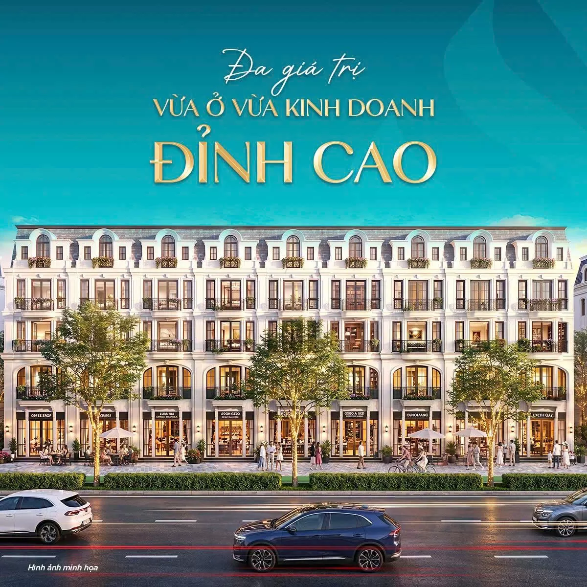 Nhà phố Vịnh Tiên làm chủ dòng chảy giao thương và phồn hoa