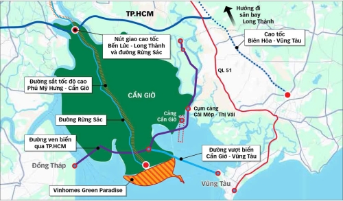 TP.HCM mở biên độ phát triển về phía Đông Nam - Cần Giờ thức giấc thành 