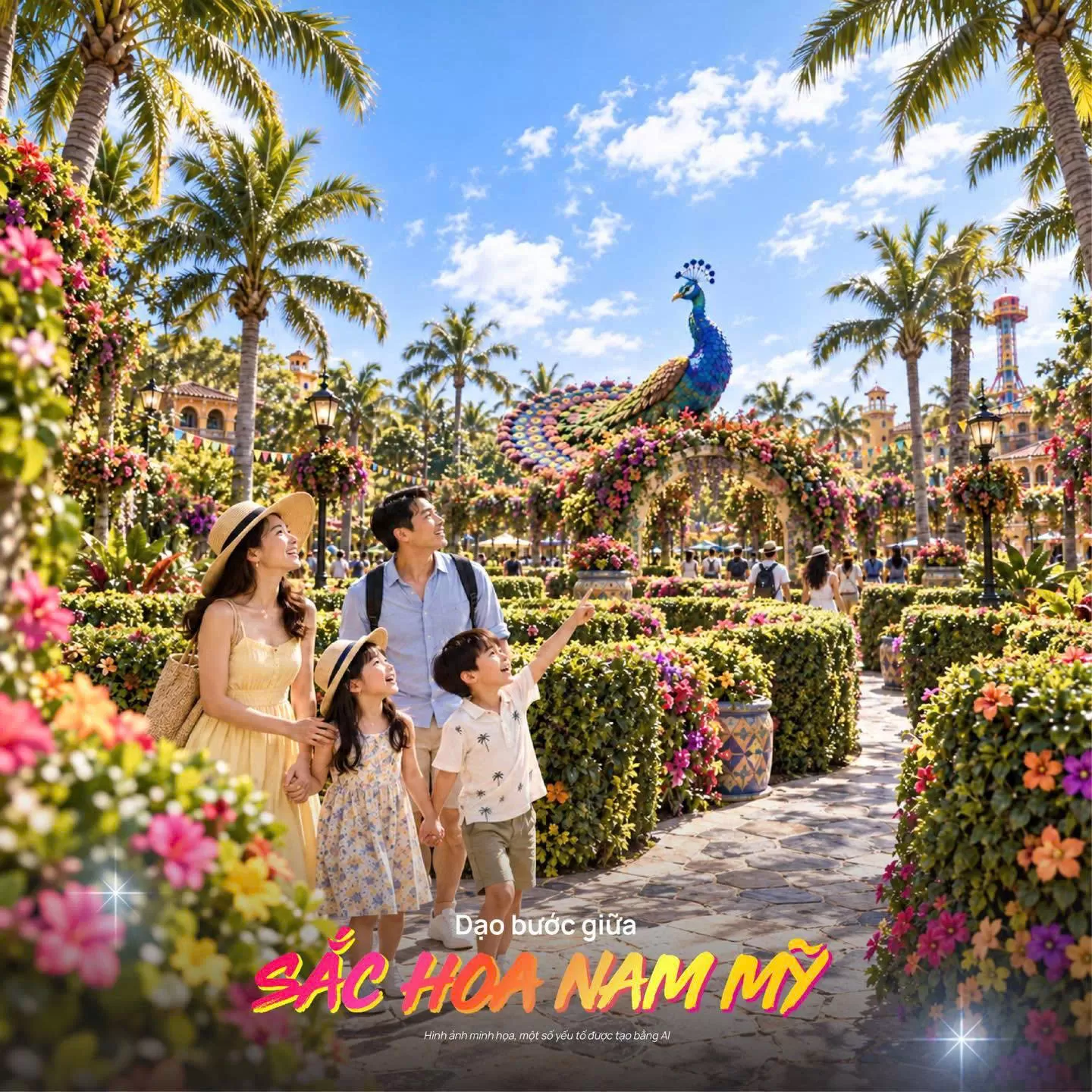 Cả một trời sắc màu Nam Mỹ sẽ bừng sáng trong đại hội Carnival tại VinWonders Cần Giờ