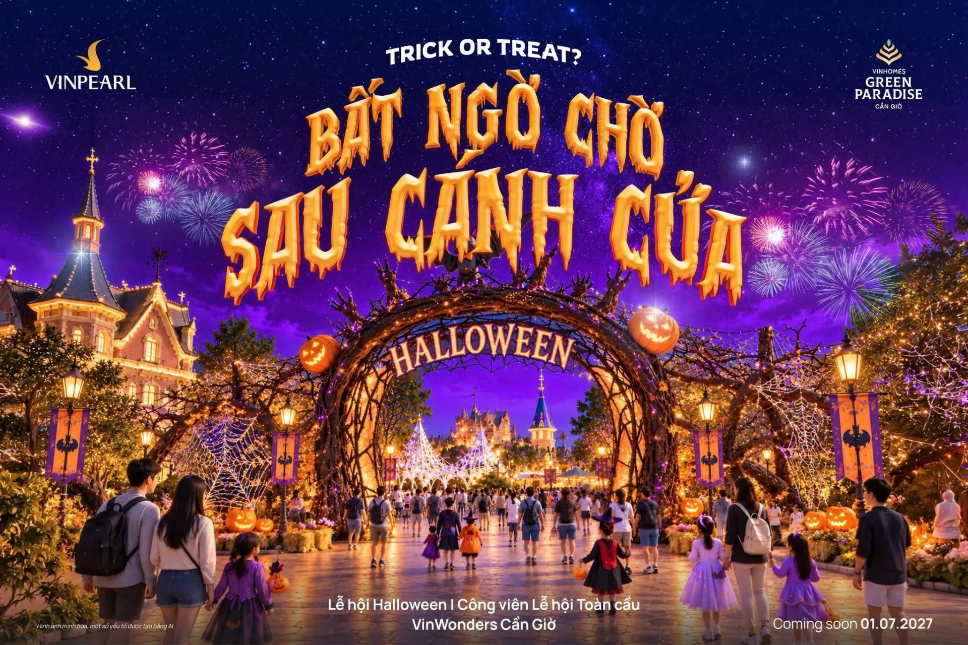 VinWonders Cần Giờ sẽ mở ra cả một thế giới Halloween - 365 ngày đều là Lễ hội!