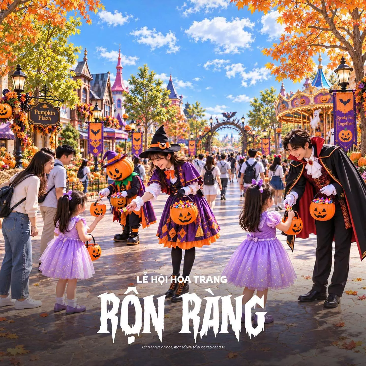 VinWonders Cần Giờ sẽ mở ra cả một thế giới Halloween - 365 ngày đều là Lễ hội!