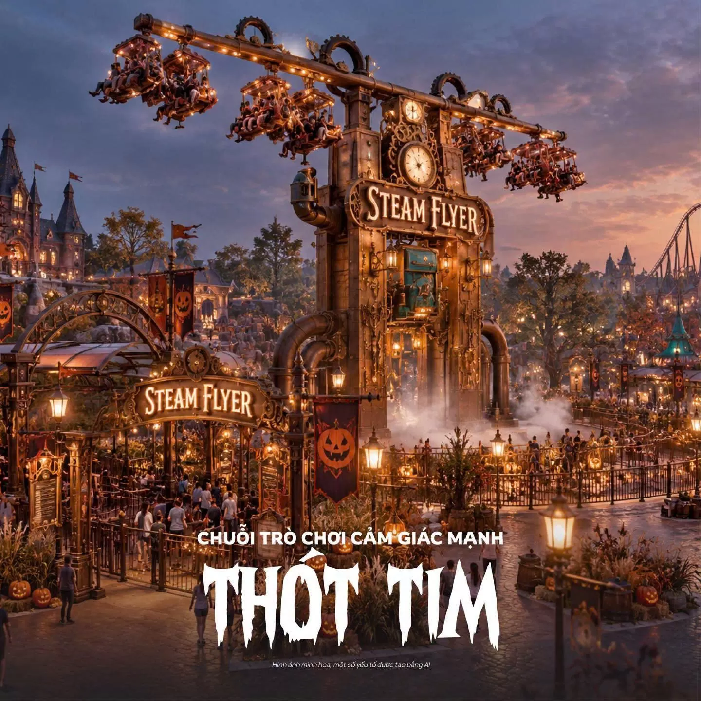 VinWonders Cần Giờ sẽ mở ra cả một thế giới Halloween - 365 ngày đều là Lễ hội!