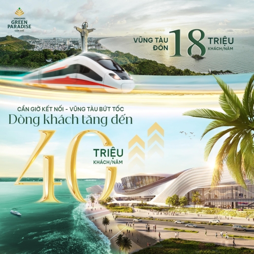 Cần Giờ kết nối - Vũng Tàu bứt tốc: Dòng khách tăng đến 40 triệu lượt khách