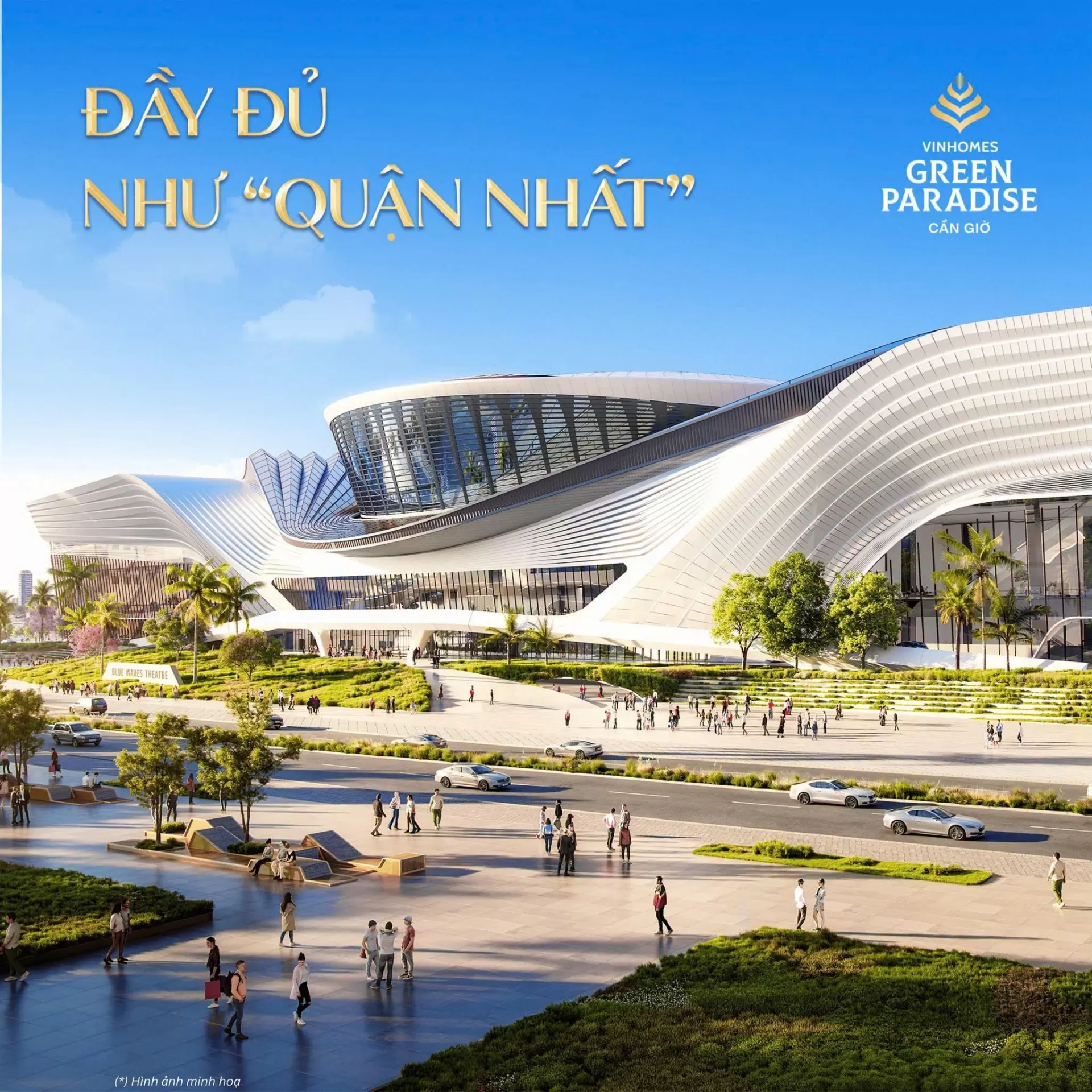 Vịnh Tiên - Trung tâm TP.HCM tương lai đầy đủ như 