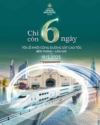 Chỉ còn 6 ngày - Cần Giờ đếm ngược tới cũ hích chuyển mình lớn nhất thập kỷ