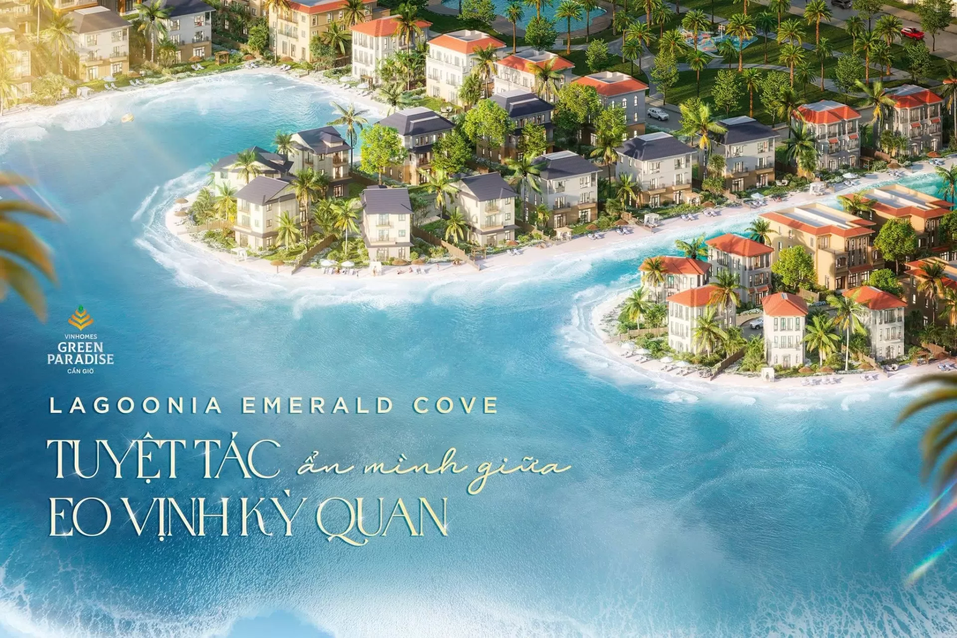 Lagoonia Emerald Cove - Tuyệt tác sống an nhiên giữa eo Vịnh Ngọc