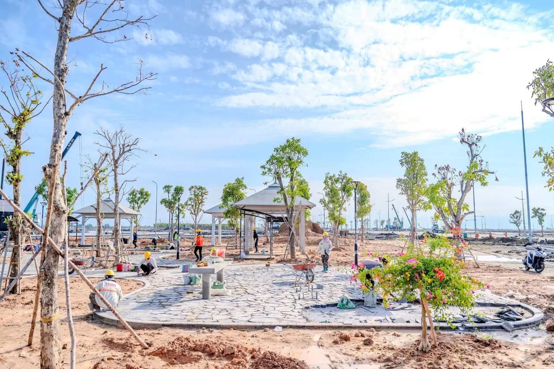 Choáng ngợp tiến độ xây dựng Vinhomes Green Paradise tháng 7.2026 | Mỗi ngày một diện mạo mới