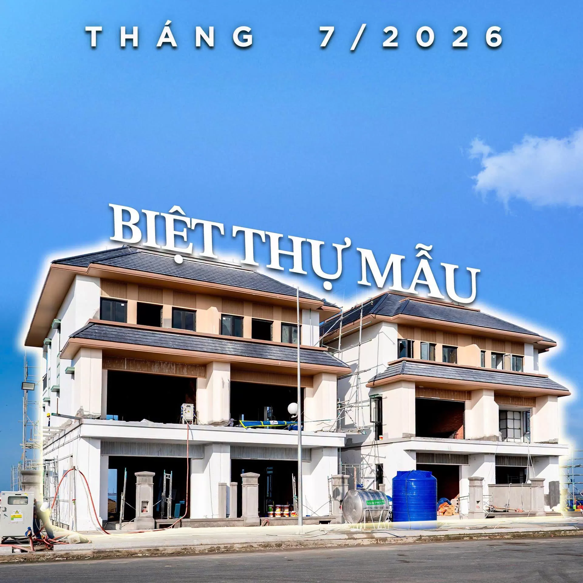 Choáng ngợp tiến độ xây dựng Vinhomes Green Paradise tháng 7.2026 | Mỗi ngày một diện mạo mới