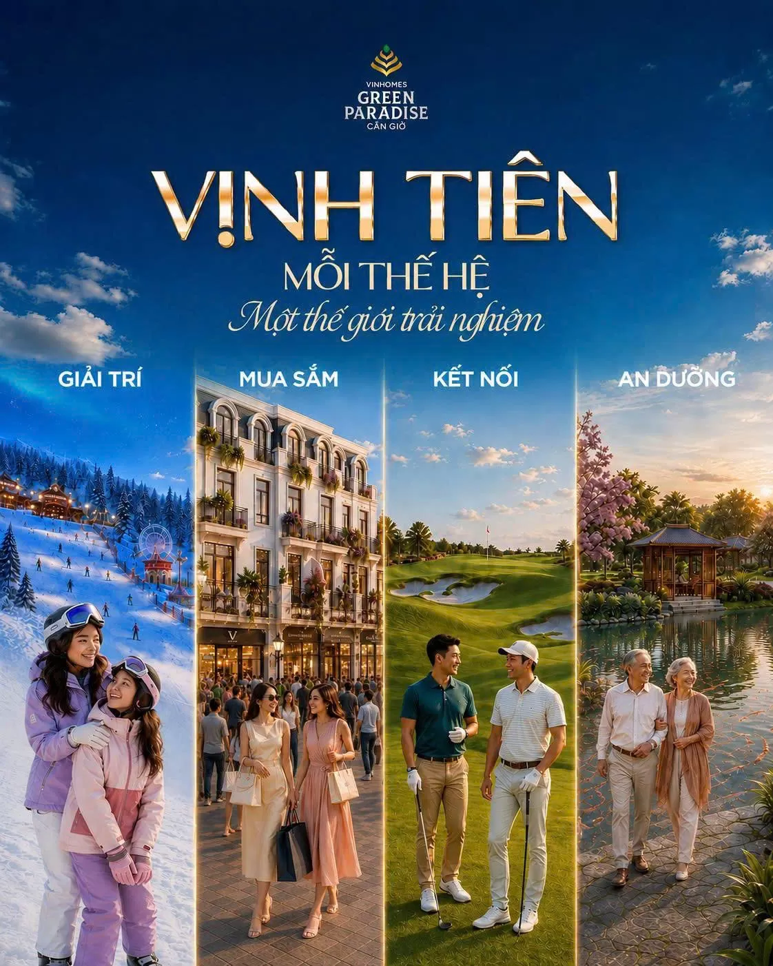 Mỗi thế hệ - Một thế giới trải nghiệm đỉnh cao tại Vịnh Tiên