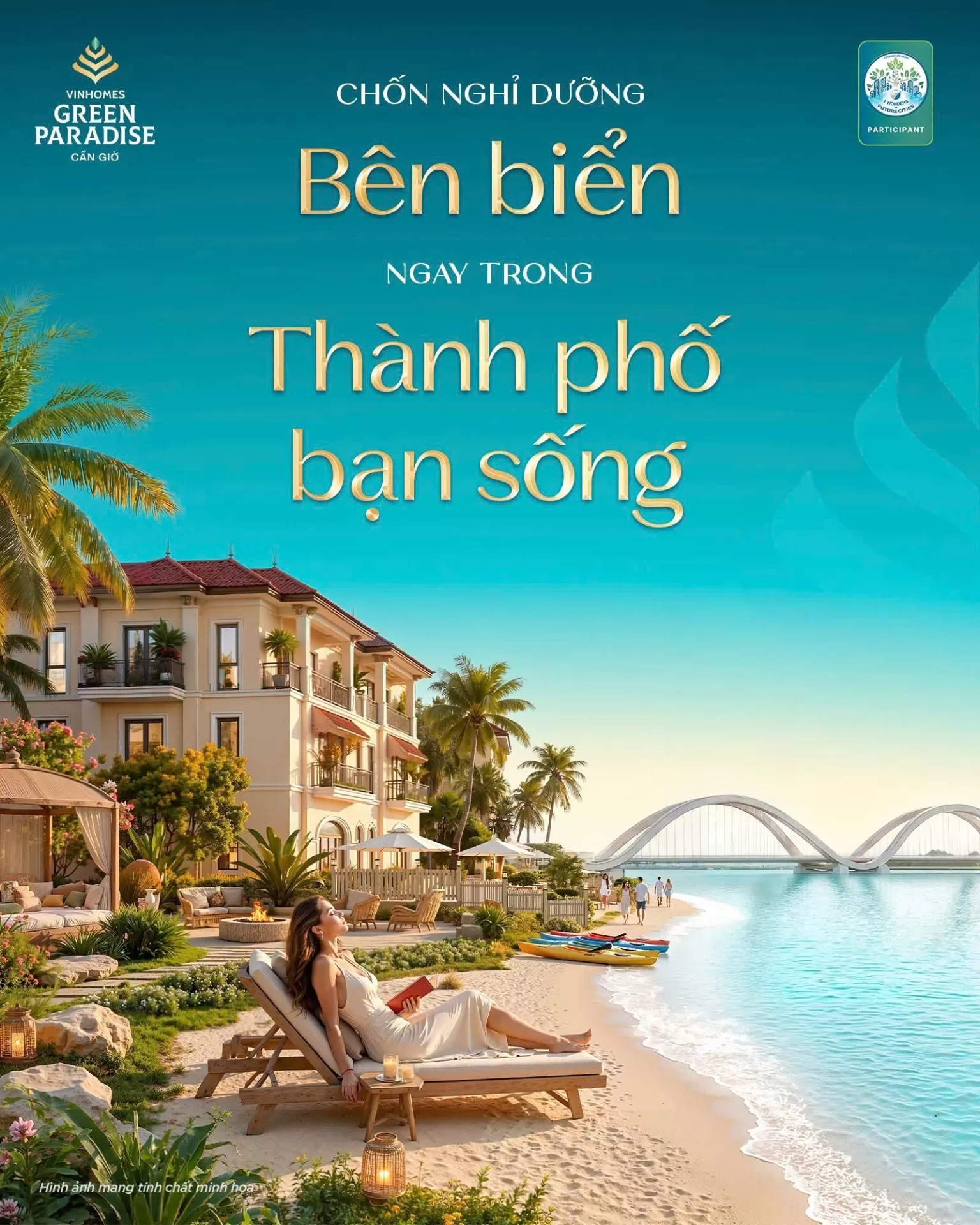 Vinhomes Green Paradise - Thiên đường nghỉ dưỡng bên biển, ngay trong thành phố bạn đang sống