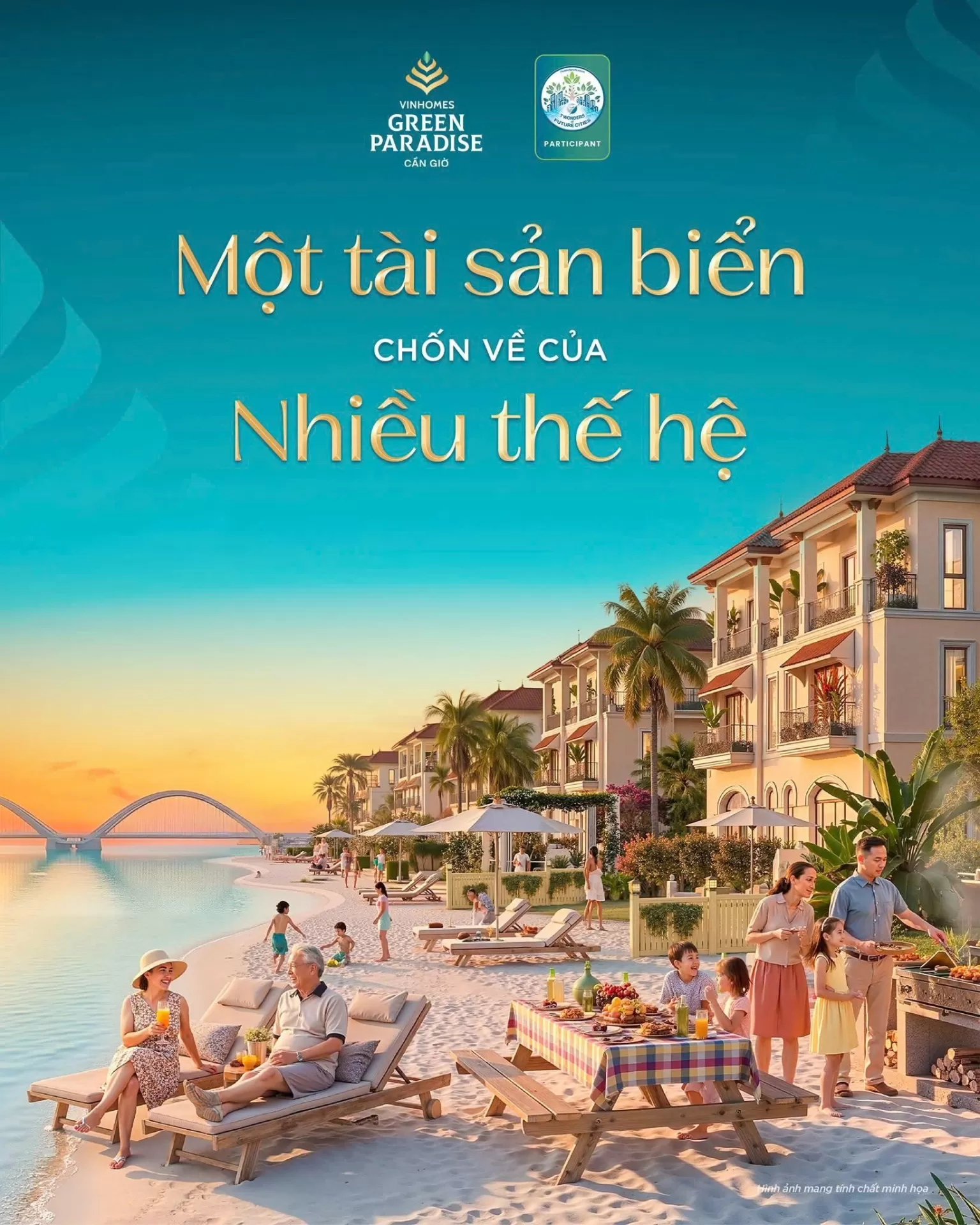 Vinhomes Green Paradise - Một tài sản bên biển - Chốn về của nhiều thế hệ