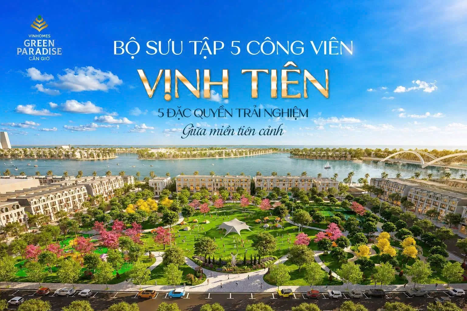 5 công viên chủ đề Thần Tiên mở ra vạn trải nghiệm sống đáng giá cho riêng cư dân Vịnh Tiên