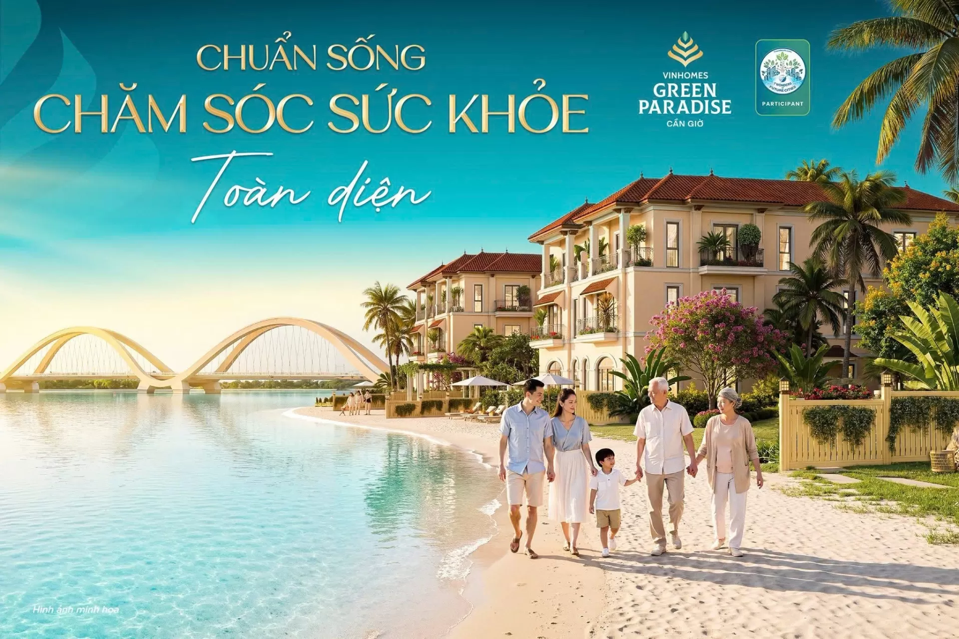 Vinhomes Green Paradise kiến tạo chuẩn sống chăm sóc sức khỏe toàn diện