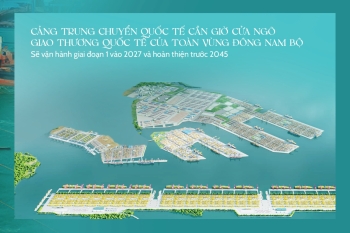 Cần Giờ cất cánh trên 