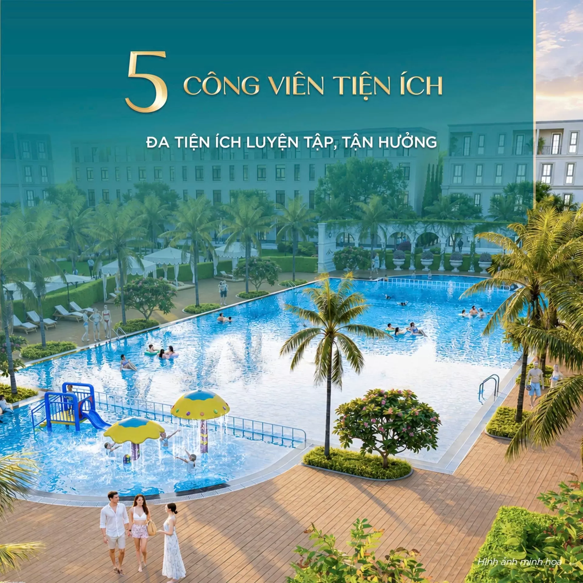 Vịnh Tiên: Chuẩn sống trung tâm - Tiện nghi cho cả gia đình