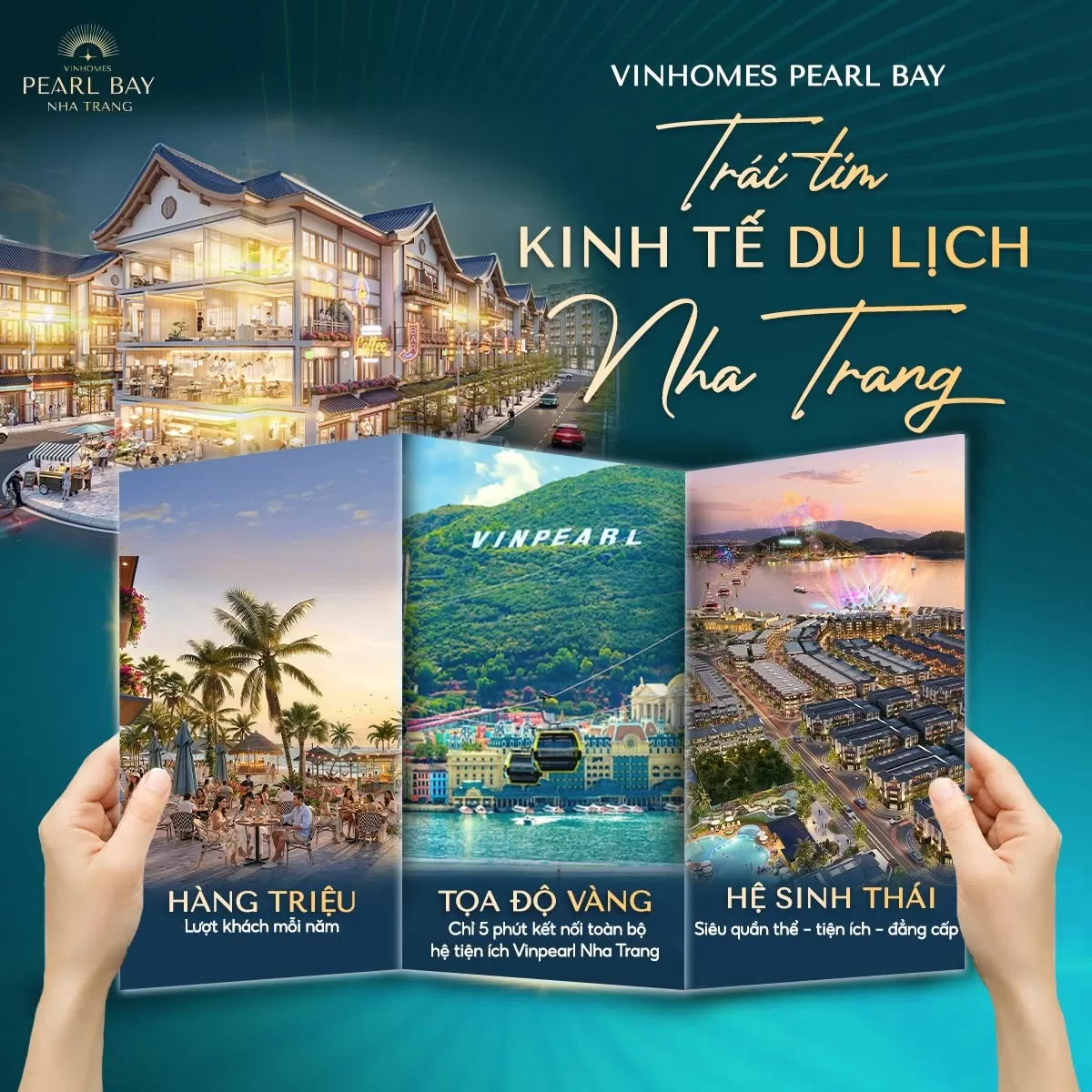 Vinhomes Pearl Bay - Trái tim kinh tế du lịch mới của Nha Trang