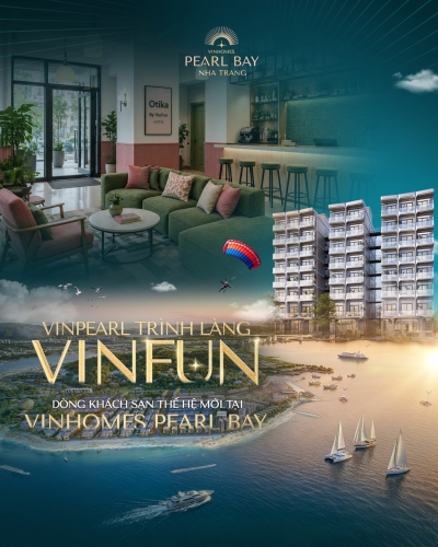 Vinpearl trình làng VinFun - Dòng khách sạn thế hệ tại Vinhomes Pearl Bay