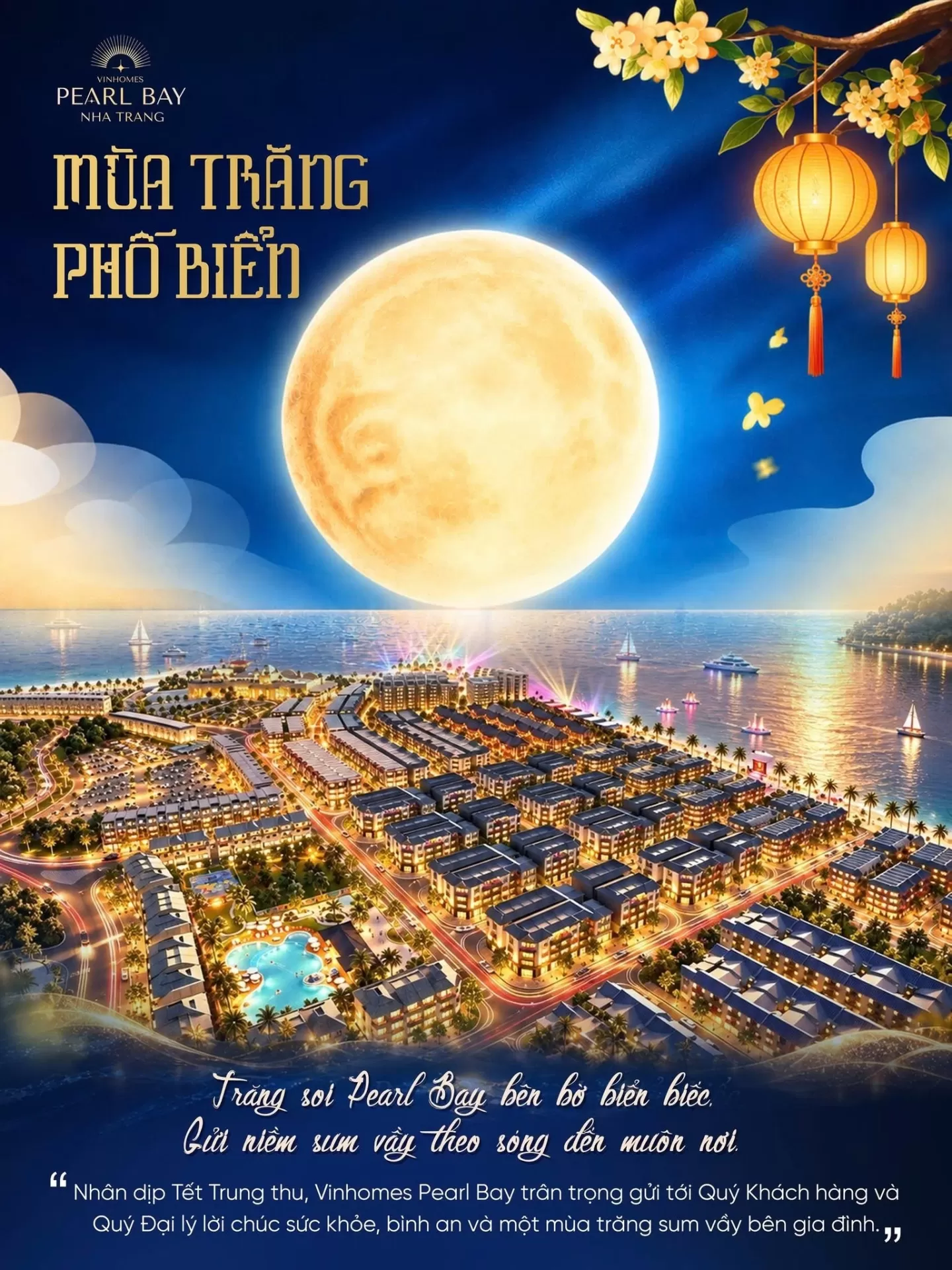 Mùa trăng phố biển Vinhomes Pearl Bay