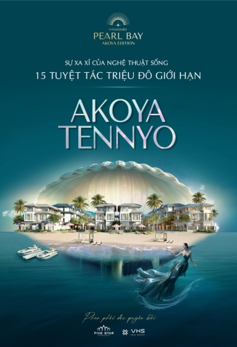 15 tuyệt tác dinh thự mặt biển Akoya Tennyo - Báu vật truyền đời tại Vinhomes Pearl Bay
