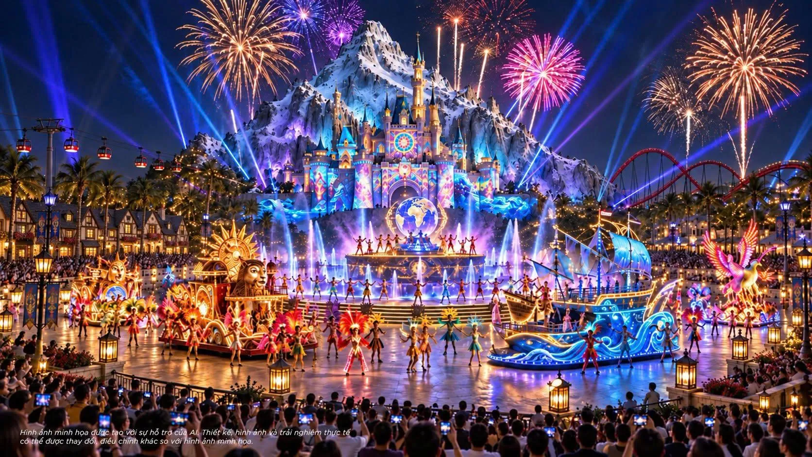 Bùng nổ tin vui! 01/07/2027 Vinpearl khai trương hệ sinh thái Giải trí - Thể thao - Lưu trú đẳng cấp bậc nhất tại Vịnh Tiên - Vinhomes Green Paradise Cần Giờ