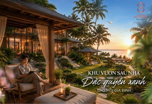 Khu vườn sau nhà - Đặc quyền xanh cho mỗi gia đình