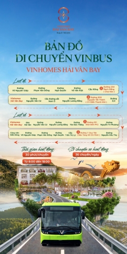 Vinbus Hải Vân Bay - Dễ dàng kết nối - Thuận tiện di chuyển