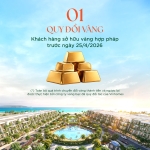 Chuyển đổi Vàng - Mua nhà Vinhomes: Công bố 