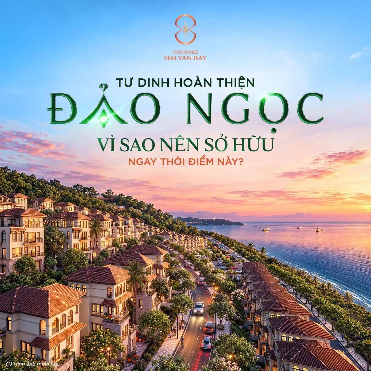 Tư dinh hoàn thiện Đảo Ngọc - Vì sao nên sở hữu ngay thời điểm này?