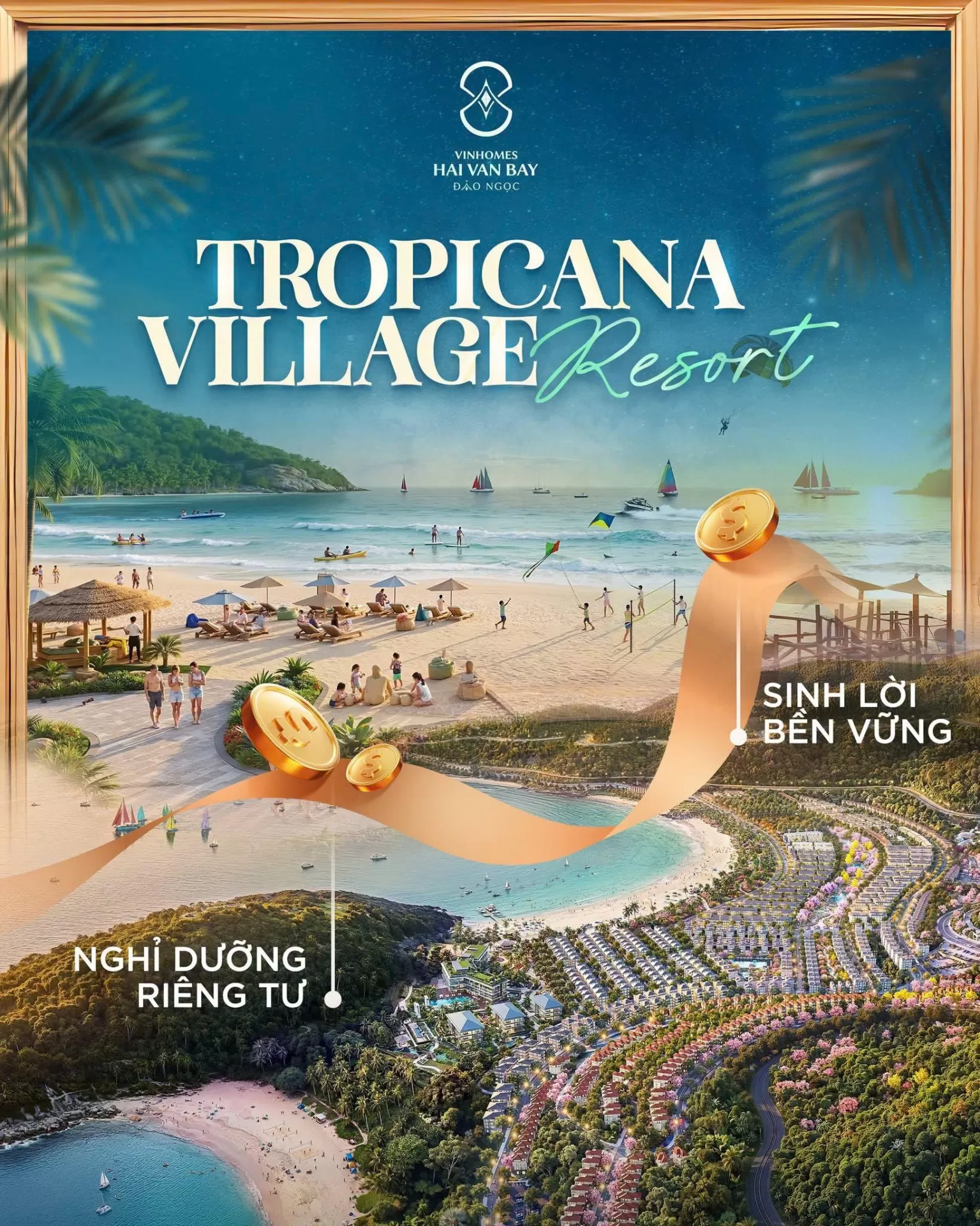 Tropicana Village Resort: Nghỉ dưỡng riêng tư, sinh lời bền vững