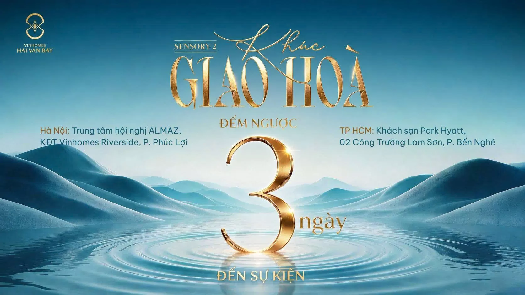 Đếm ngược 3 ngày sự kiện tri ân khách hàng Vinhomes Hải Vân Bay