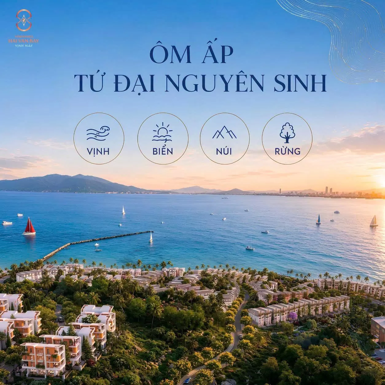Vịnh Mây - Nương mình theo thế núi, vươn tầm giữa biển trời