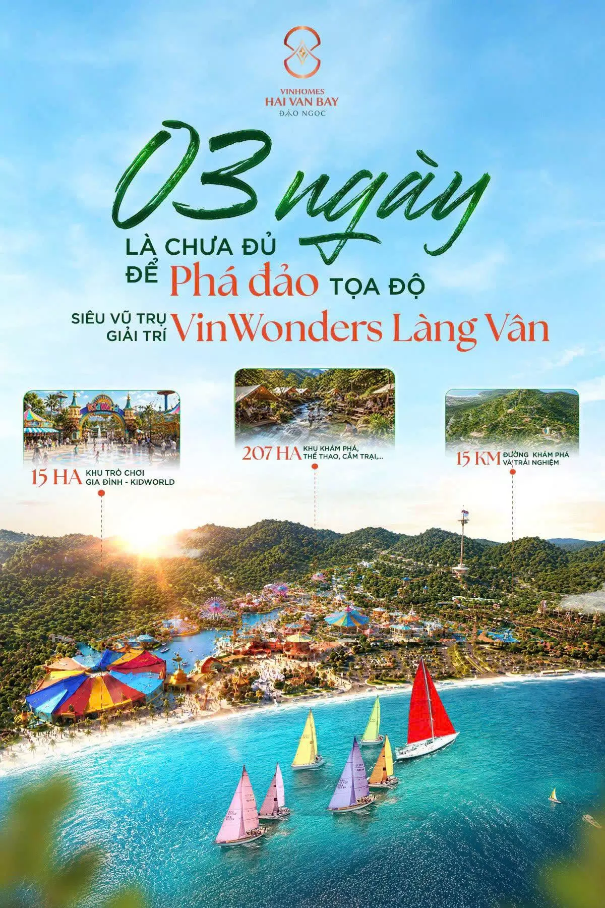 VinWonders Làng Vân - 3 ngày là chưa đủ để 