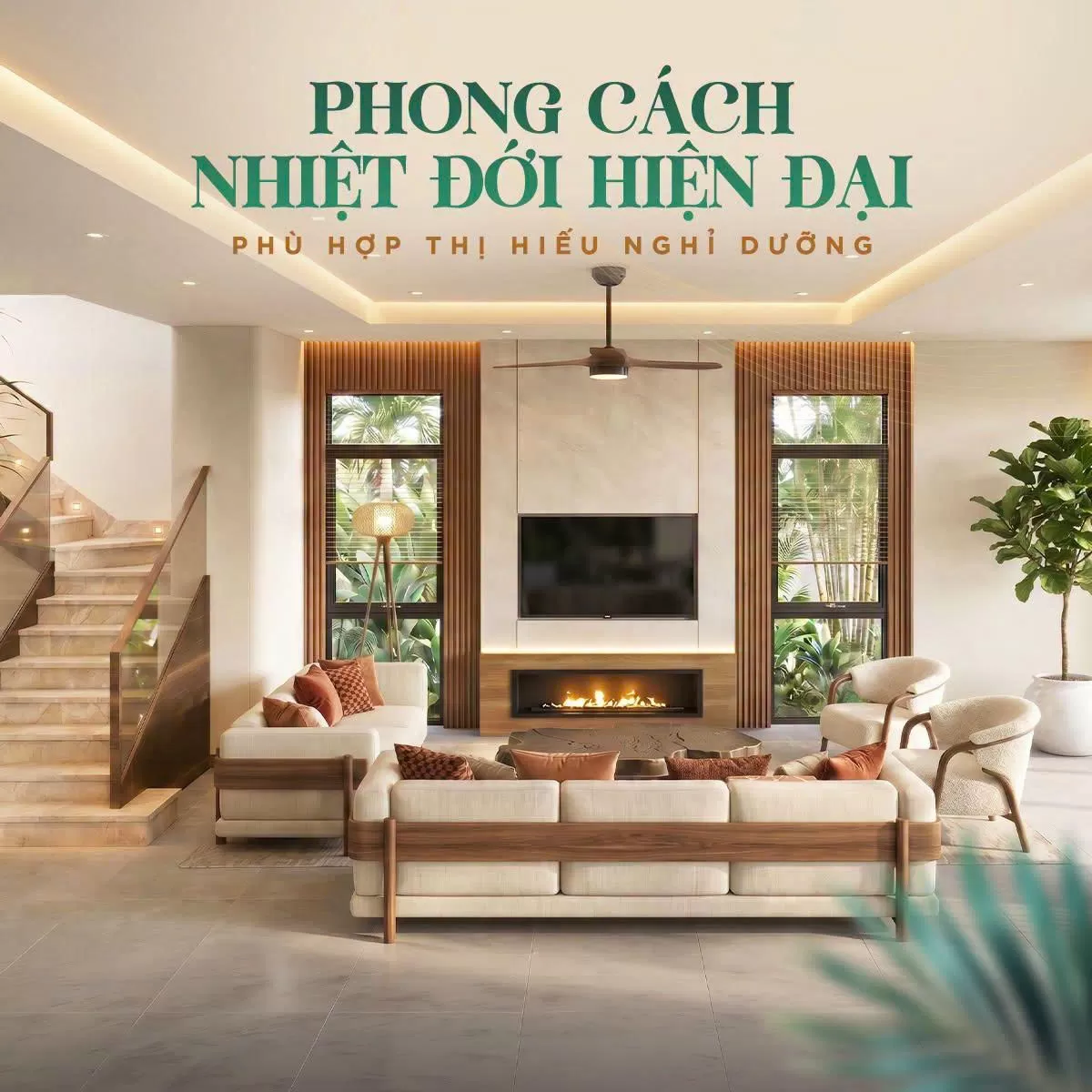 Tropicana Village Resort: Thiết kế tối ưu cho khai thác vận hành nghỉ dưỡng