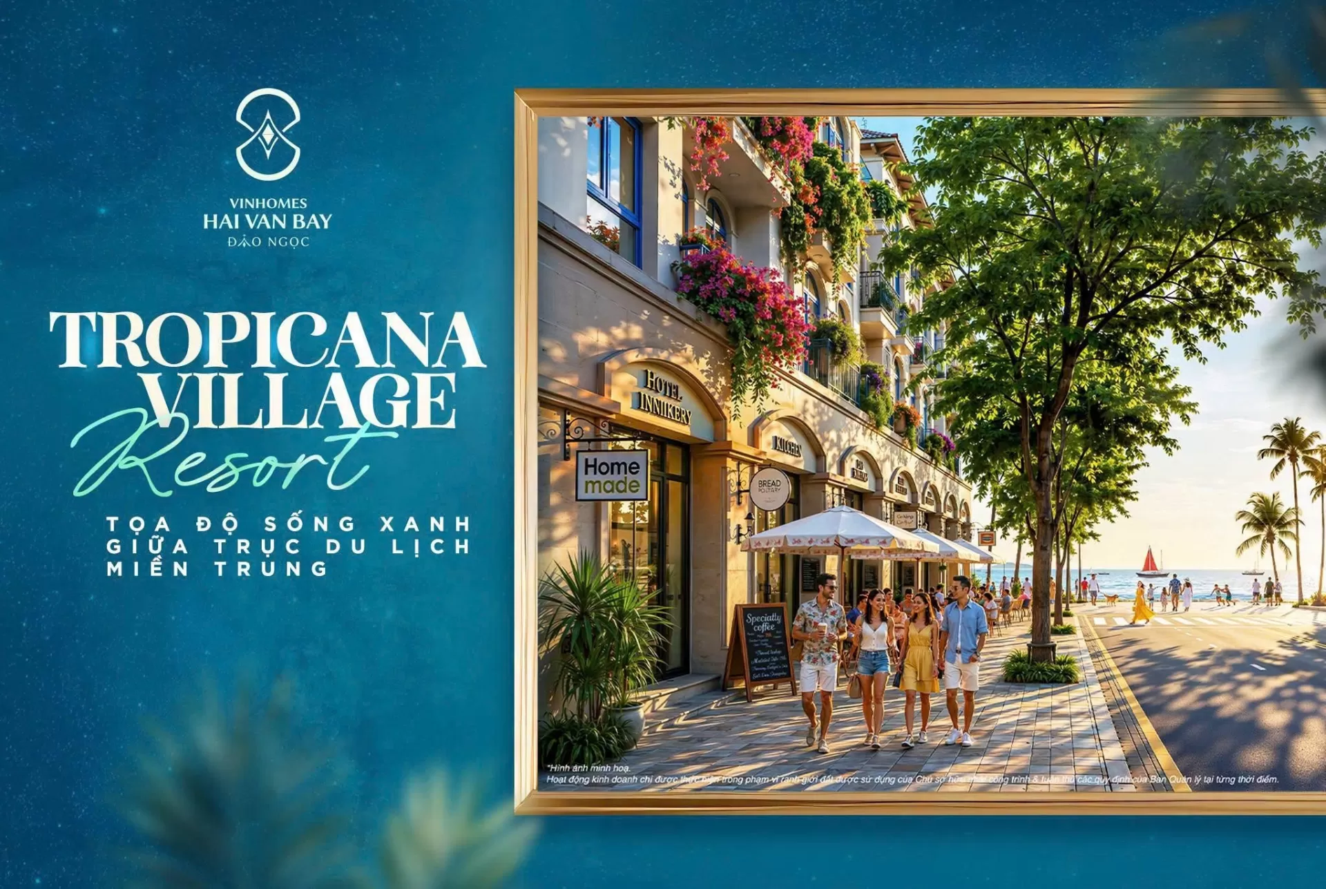 Tropicana Village Resort: Giữa trục du lịch Miền Trung, có một chuẩn sống khác biệt