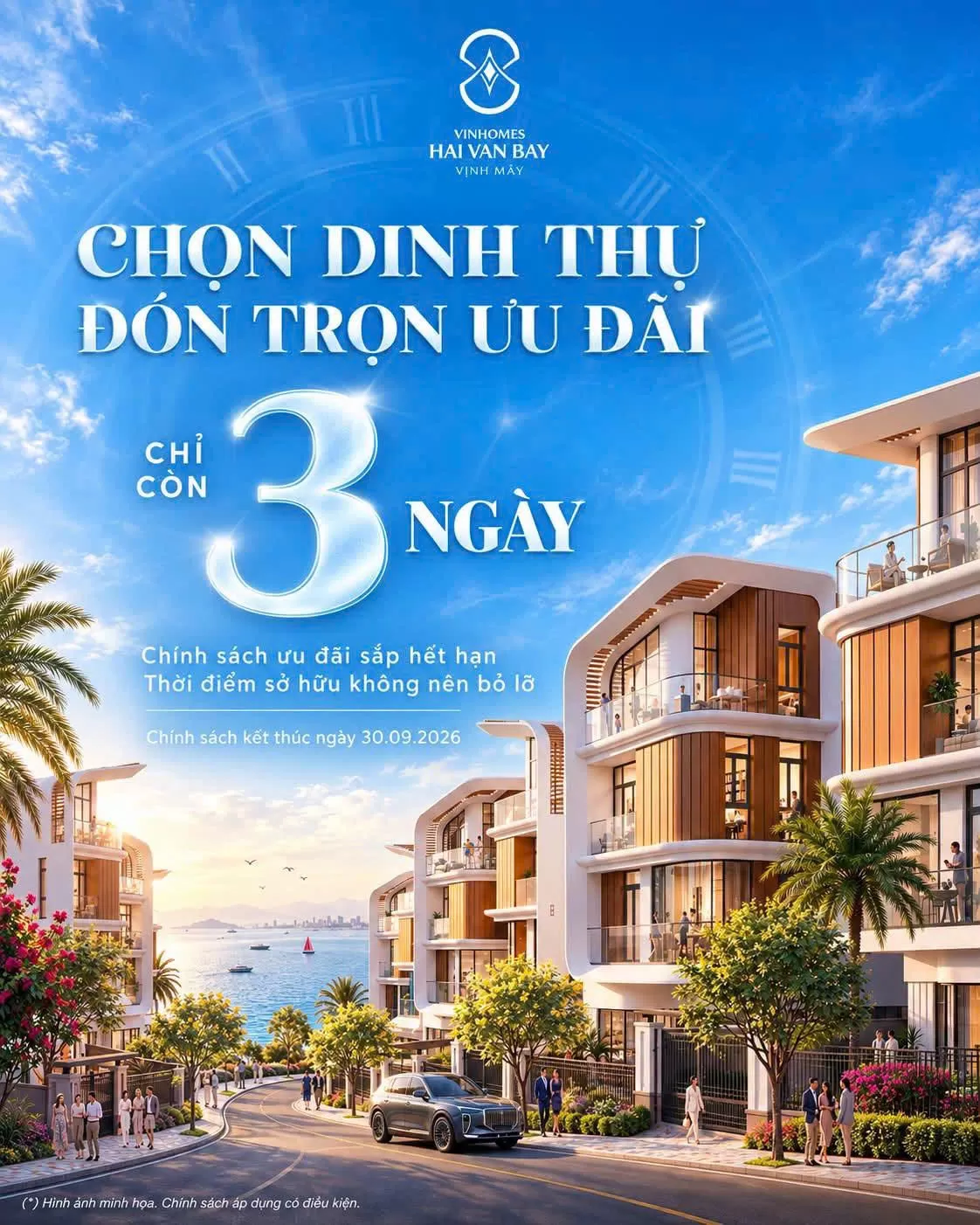 Chỉ còn 3 ngày: Chọn dinh thự, đón trọn ưu đãi