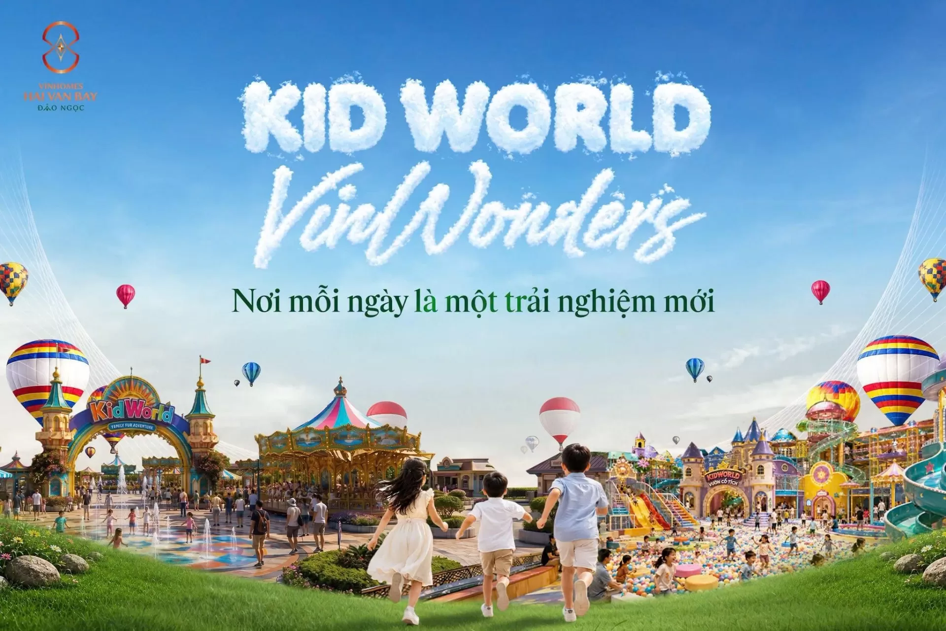 KidWorld VinWonders | Thế giới vui chơi nơi cả gia đình cùng lớn lên trong tiếng cười