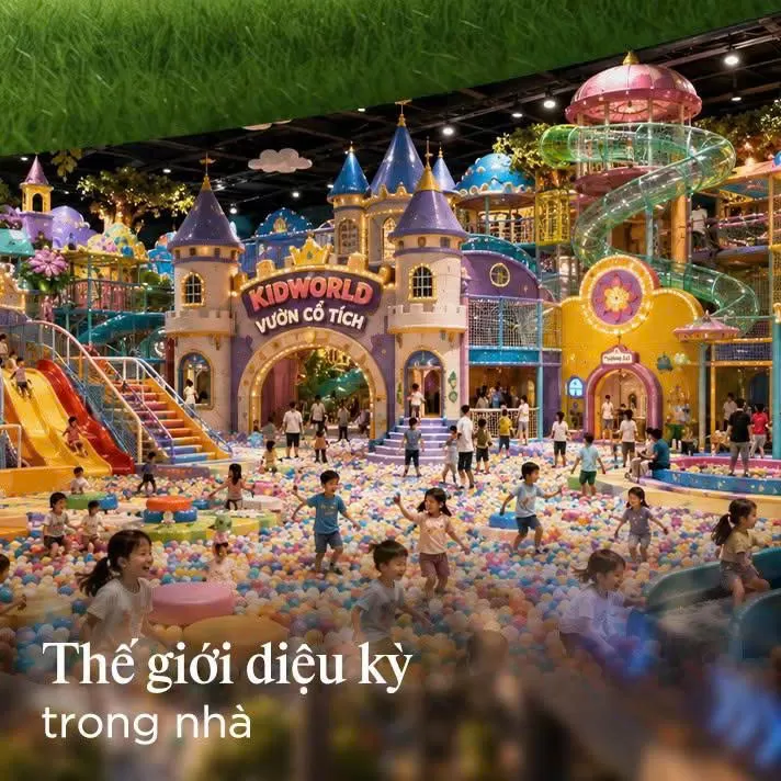 KidWorld VinWonders | Thế giới vui chơi nơi cả gia đình cùng lớn lên trong tiếng cười